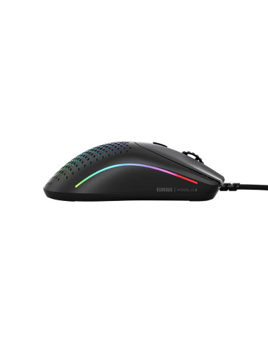 GLO-MS-OV2-MB,MOUSE Glorious PC Gaming Race 26000 DPI, RGB, USB, Ultralight 59g, 6 butoane, Ambidextru, Negru "GLO-MS-OV2-MB"