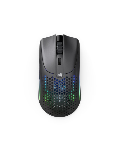 GLO-MS-OWV2-MB,MOUSE Glorious PC Gaming Race Wireless, 26000 DPI, RGB, Ultralight 68g, Hybrid 2.4GHz, Bluetooth, 6 butoane, Ambi
