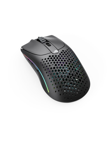 GLO-MS-OWV2-MB,MOUSE Glorious PC Gaming Race Wireless, 26000 DPI, RGB, Ultralight 68g, Hybrid 2.4GHz, Bluetooth, 6 butoane, Ambi