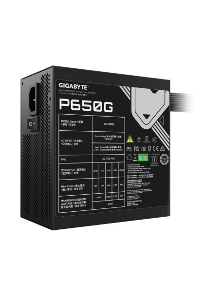GP-P650G,GIGABYTE GP-P650G 650W 80 PLUS BR "GP-P650G"
