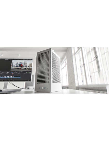 CS-HYTE-REVOLT3-W,Carcasa HYTE Revolt 3, Premium ITX, full-size 3-slot GPU, SFX/SFX-L PSU support, White "CS-HYTE-REVOLT3-W" (ti