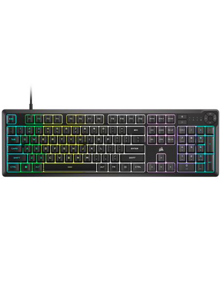 CH-9226C65-NA,Corsair K55 CORE RGB, 1.82m, 10 zone RGB, Negru "CH-9226C65-NA"