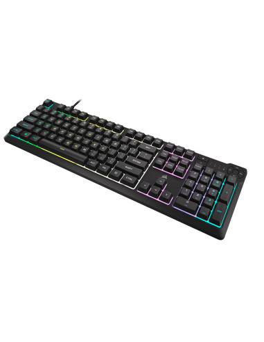 CH-9226C65-NA,Corsair K55 CORE RGB, 1.82m, 10 zone RGB, Negru "CH-9226C65-NA"