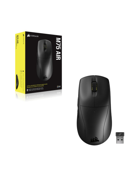 CH-931D100-EU,Corsair M75 AIR Wireless Ultra-Lightweight, 26000 DPI, 60g, Negru "CH-931D100-EU"