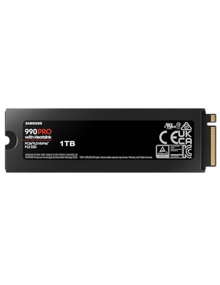MZ-V9P1T0GW,SSD Samsung 990 Pro, 1TB, PCIe 4.0, NVMe, M.2, Heatsink "MZ-V9P1T0GW"