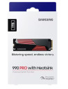 MZ-V9P1T0GW,SSD Samsung 990 Pro, 1TB, PCIe 4.0, NVMe, M.2, Heatsink "MZ-V9P1T0GW"