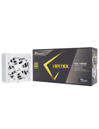 VERTEX GX-1200-WHITE,Sursa Seasonic VERTEX GX-1200, 80 Plus Gold, 1200W, 12VHPWR, Full Modulara, Alb "VERTEX GX-1200-WHITE"
