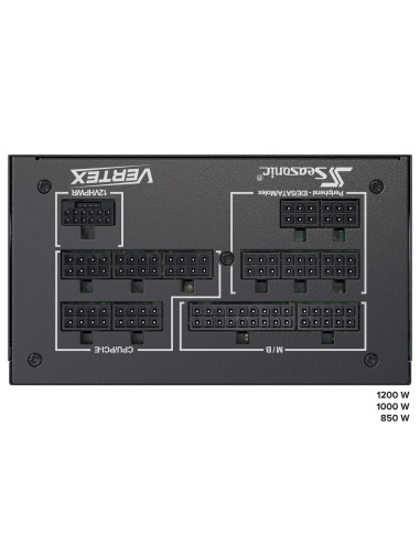 VERTEX PX-1000,Sursa Seasonic VERTEX PX-1000, 80+ Platinum, 1000W, ATX 3.0 "VERTEX PX-1000"