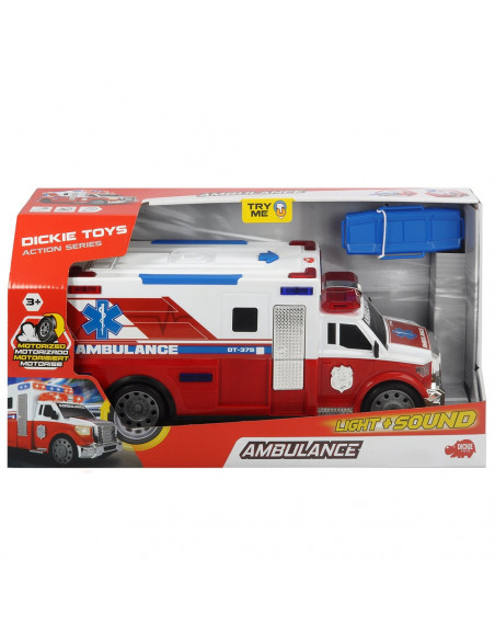 Masina ambulanta Dickie Toys Ambulance DT-375 cu