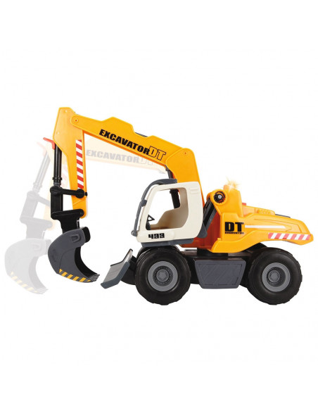 Excavator Dickie Toys DT 433 cu accesorii,S203726001