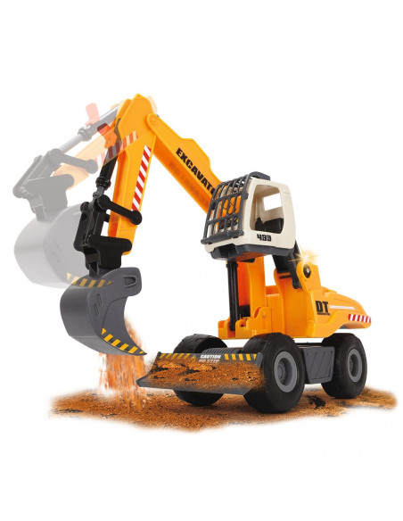 Excavator Dickie Toys DT 433 cu accesorii,S203726001