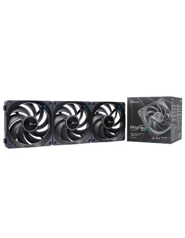 MAGFLOW-3 ARGB,Ventilator Seasonic MagFlow 120 ARGB, kit 3 buc "MAGFLOW-3 ARGB"