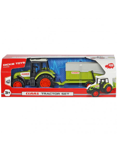 Tractor Dickie Toys Class Celtis 446 RX cu remorca,S203736004