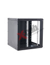 Xcab-12U45S.9004,Cabinet metalic de perete 19", tip rack wallmount, 12U 600x450 mm, Xcab S Negru "Xcab-12U45S.9004"