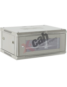 Xcab-4U45S.7035,Cabinet metalic de perete 19", tip rack wallmount, 4U 600x450 mm, Xcab Gri "Xcab-4U45S.7035"