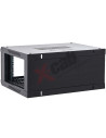 Xcab-4U45S.9004,Cabinet metalic de perete 19", tip rack wallmount, 4U 600x450 mm, Xcab Negru "Xcab-4U45S.9004"