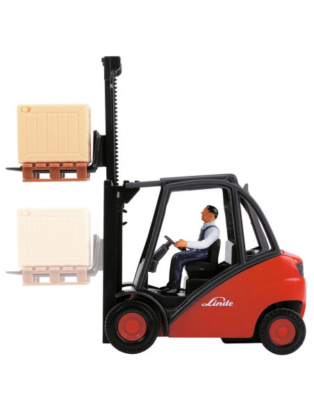Stivuitor Dickie Toys Cargo Lifter cu accesorii,S203742005