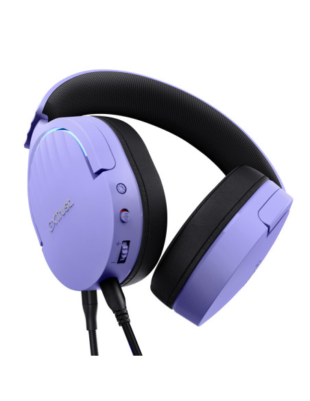 TR-25303,Casti Trust GXT 490P Fayzo cu fir, mov "TR-25303"
