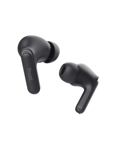 TR-25296,Casti Trust Yavi earbuds wireless,&nbspnegru "TR-25296"