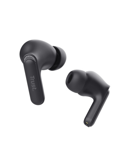 TR-25296,Casti Trust Yavi earbuds wireless,&nbspnegru "TR-25296"