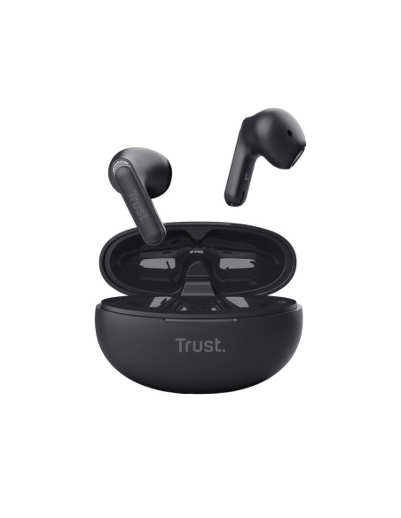 TR-25298,Casti Trust Yavi wireless earph., negru "TR-25298"