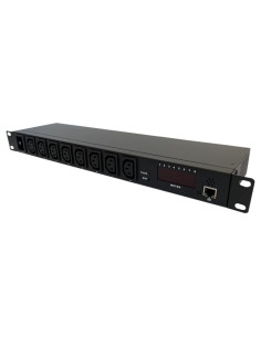LIU-0816-WN,Priza de rack 19 inch, PDU Smart Management 1U, 8 posturi C13, Xcab "LIU-0816-WN"
