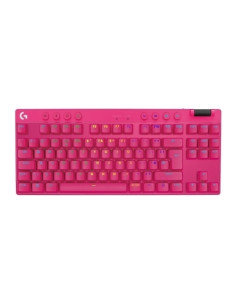920-012159,Tastatura Logitech G PRO X TKL Tactile, RGB LED, USB Wireless/Bluetooth, Layout US, Magenta