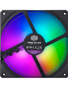 MFZ-M4DN-19NP2-R1,Ventilator Cooler Master Mobius 140P ARGB, 140mm 2