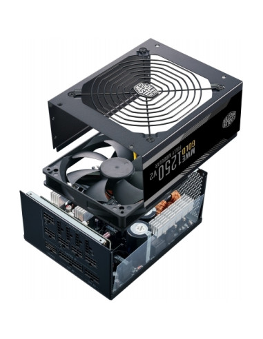 MPE-C501-AFCAG-3EU,Sursa Cooler Master "MWE GOLD 1250 - V2", 1250W, 80 PLUS Gold, full-modular, format ATX 2.52, "MPE-C501-AFCAG