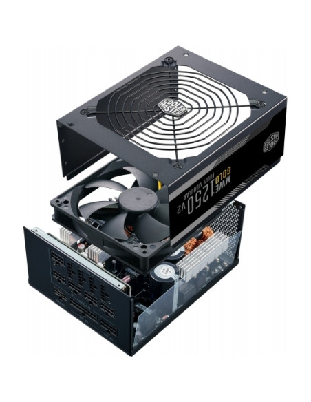 MPE-C501-AFCAG-3EU,Sursa Cooler Master "MWE GOLD 1250 - V2", 1250W, 80 PLUS Gold, full-modular, format ATX 2.52, "MPE-C501-AFCAG