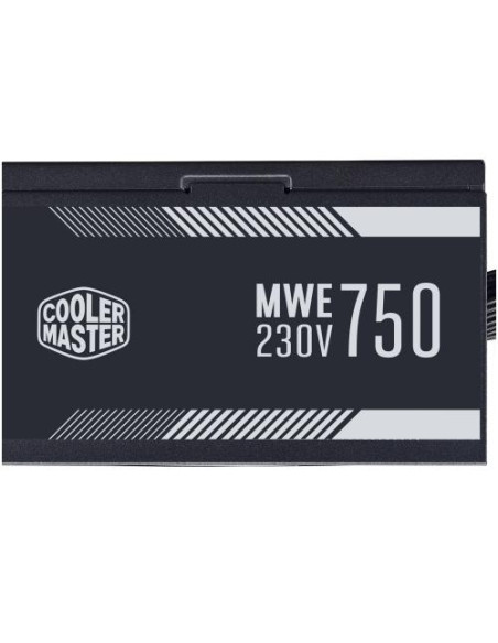 MPE-7501-ACABW-EU,Sursa Cooler Master "MWE 750 WHITE", 750W, 80 PLUS standard, non-modular, format ATX 2.52, "MPE-7501-ACABW-EU"