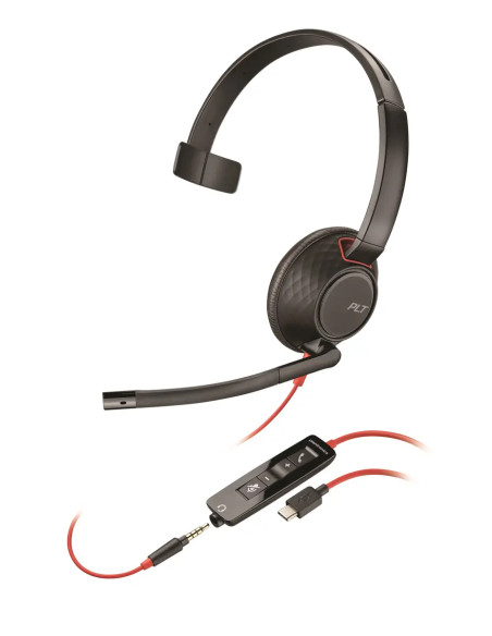 80R98AA,Casti HP Poly BW 5210 Monaural USB-A Headset "80R98AA"