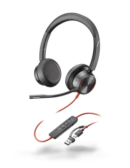 8X225AA,CASTI HP Poly BW 8225 Stereo -M USB-C HS +USB-C/A "8X225AA"