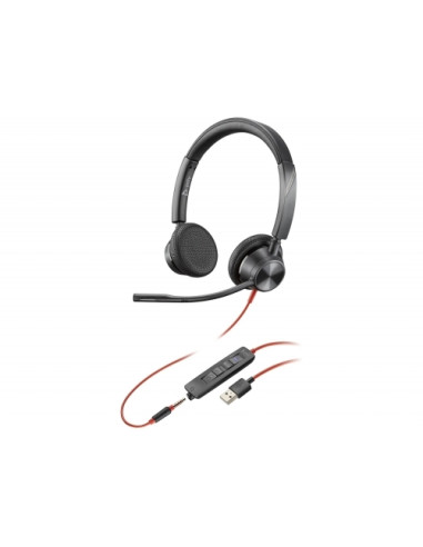 76J21AA,Casti HP Poly Blackwire 3325 Microsoft Teams Certified USB-A Headset "76J21AA"