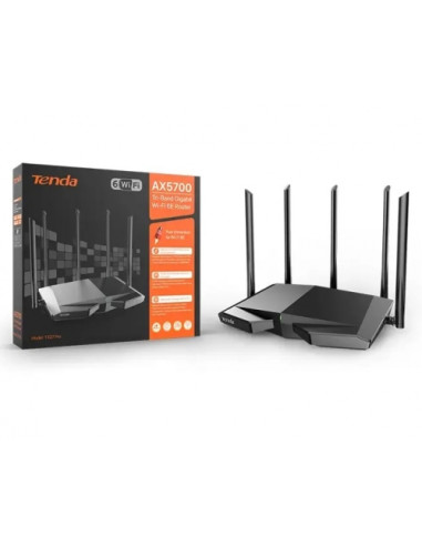 TX27 PRO,Router Tenda wireless AX5700 Mbps, 1 x WAN Gigabit, 3 porturi LAN Gigabit