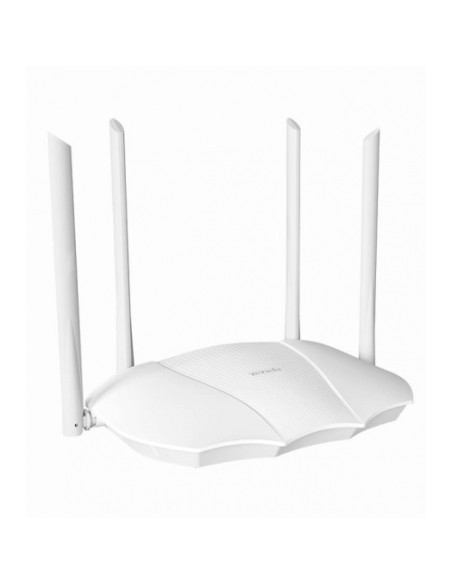 TX9,Router Tenda wireless AX3000 Mbps, 1 x WAN Gigabit, 3 porturi LAN Gigabit, 2.4 GHz/5 GHz dual band, 4 antene externe