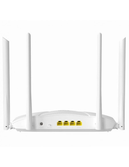 TX9,Router Tenda wireless AX3000 Mbps, 1 x WAN Gigabit, 3 porturi LAN Gigabit, 2.4 GHz/5 GHz dual band, 4 antene externe