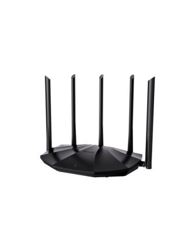 RX2 PRO,Router Tenda wireless AX1500Mbps,1 x WAN Gigabit, 3 porturi LAN Gigabit, 2.4 GHz/5 GHz dual band, 5 antene externe