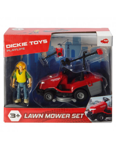 Masina de tuns iarba Dickie Toys Playlife Lawn Mower Set cu