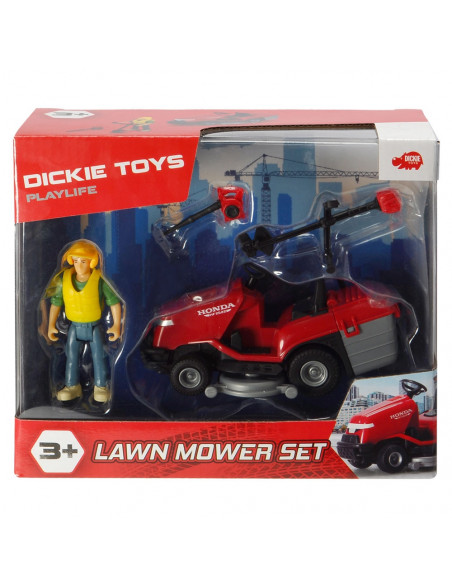 Masina de tuns iarba Dickie Toys Playlife Lawn Mower Set cu