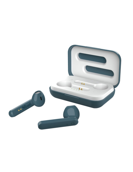 TRUST Primo Stylish Wire-free Bluetooth Earphones, blue "23780"