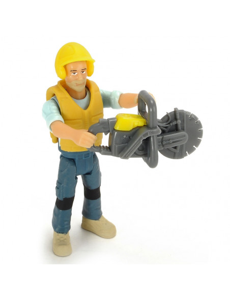 Excavator Dickie Toys Playlife Excavator Set cu figurina si