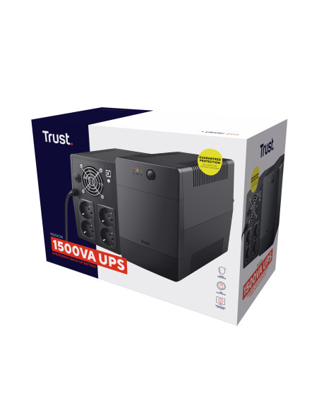 TRUST PAXXON 1500VA UPS 4 OUTLETS "23505"