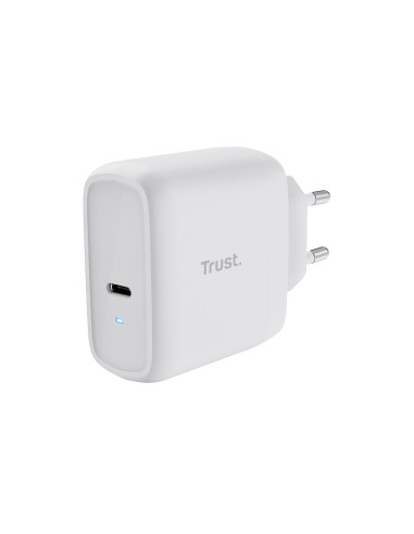 TRUST MAXO 65W USB-C CHARGER WHT "25139" (timbru verde 0.80 lei)