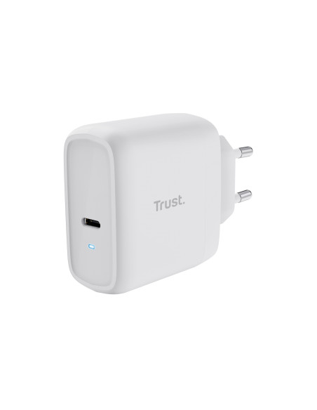 TRUST MAXO 65W USB-C CHARGER WHT "25139" (timbru verde 0.80 lei)