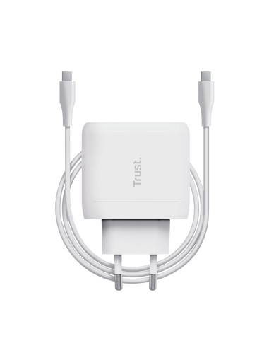 TRUST MAXO 65W USB-C CHARGER WHT "25139" (timbru verde 0.80 lei)