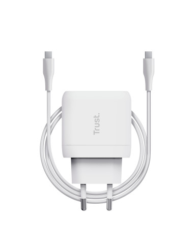 TRUST MAXO 45W USB-C CHARGER WHT "25138" (timbru verde 0.80 lei)