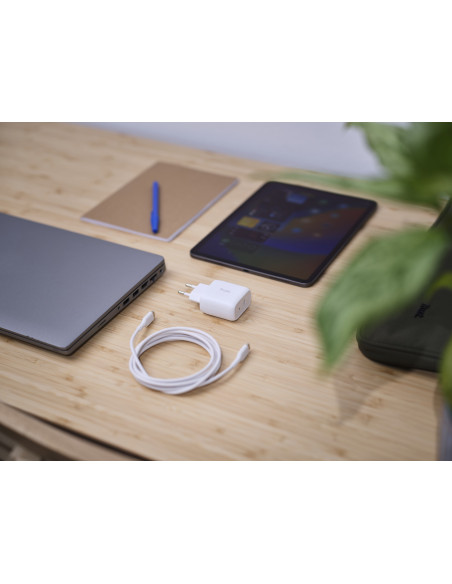 TRUST MAXO 45W USB-C CHARGER WHT "25138" (timbru verde 0.80 lei)