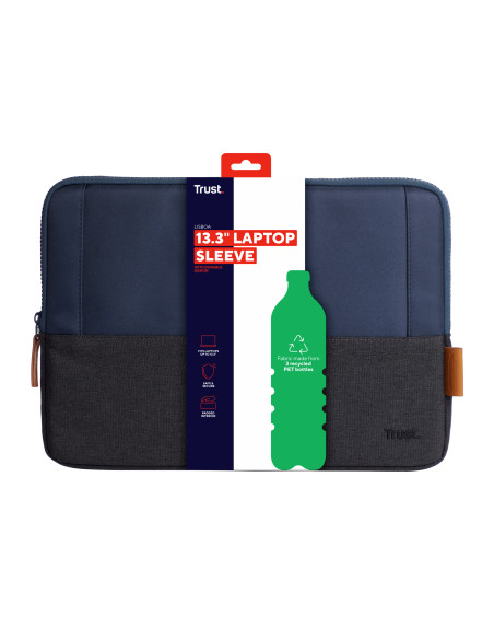 TRUST LISBOA 13.3" LAPTOP SLEEVE "25123"