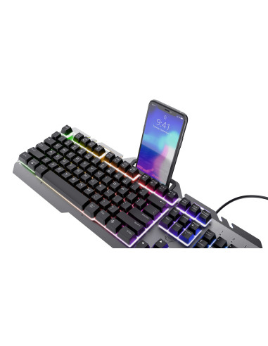 TRUST GXT 853 ESCA METAL GAMING KEYBOARD "23796"